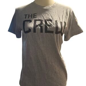 MLS Columbus Crew Youth Grey Gameday Short Sleeve Tee, Youth Size Large (14/16)